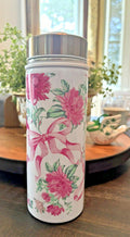 School Pottery Barn LoveShack Floral WATER BOTTLE flower holiday girl pink kid .