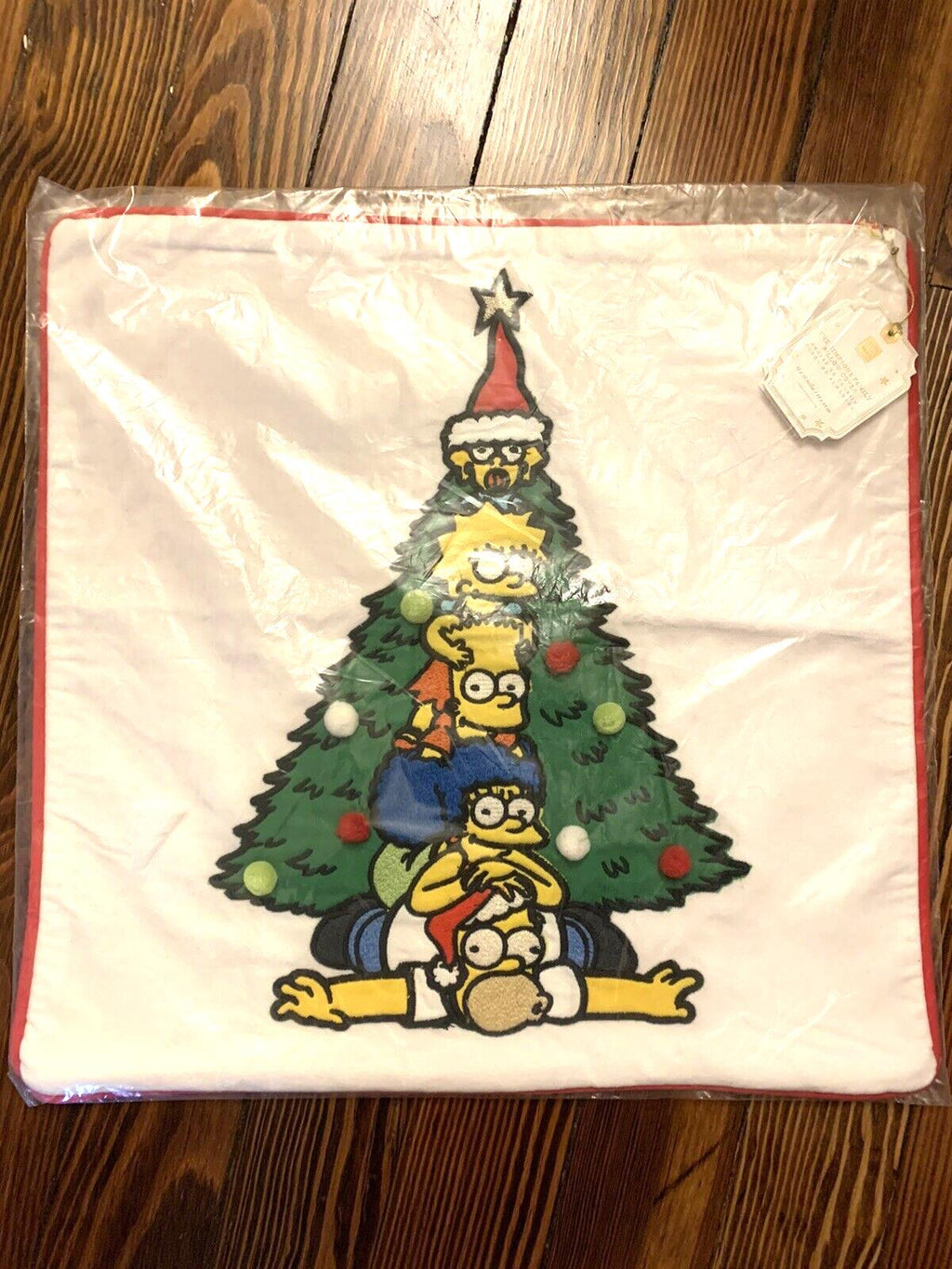 Disney pottery barn SIMPSON Christmas pillow cover sham holiday party gift kid [
