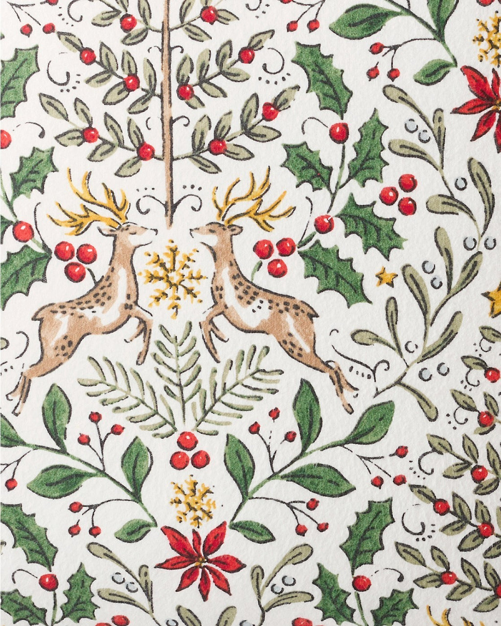Garnet Hill Christmas Holiday Bed Deer Rudolph Snow Nutcracker gift Duvet Bed '