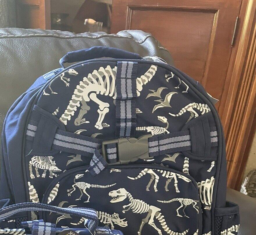 Disney School boy Pottery barn Dinosaur BACKPACK travel+ Lunch Box Jurassic n