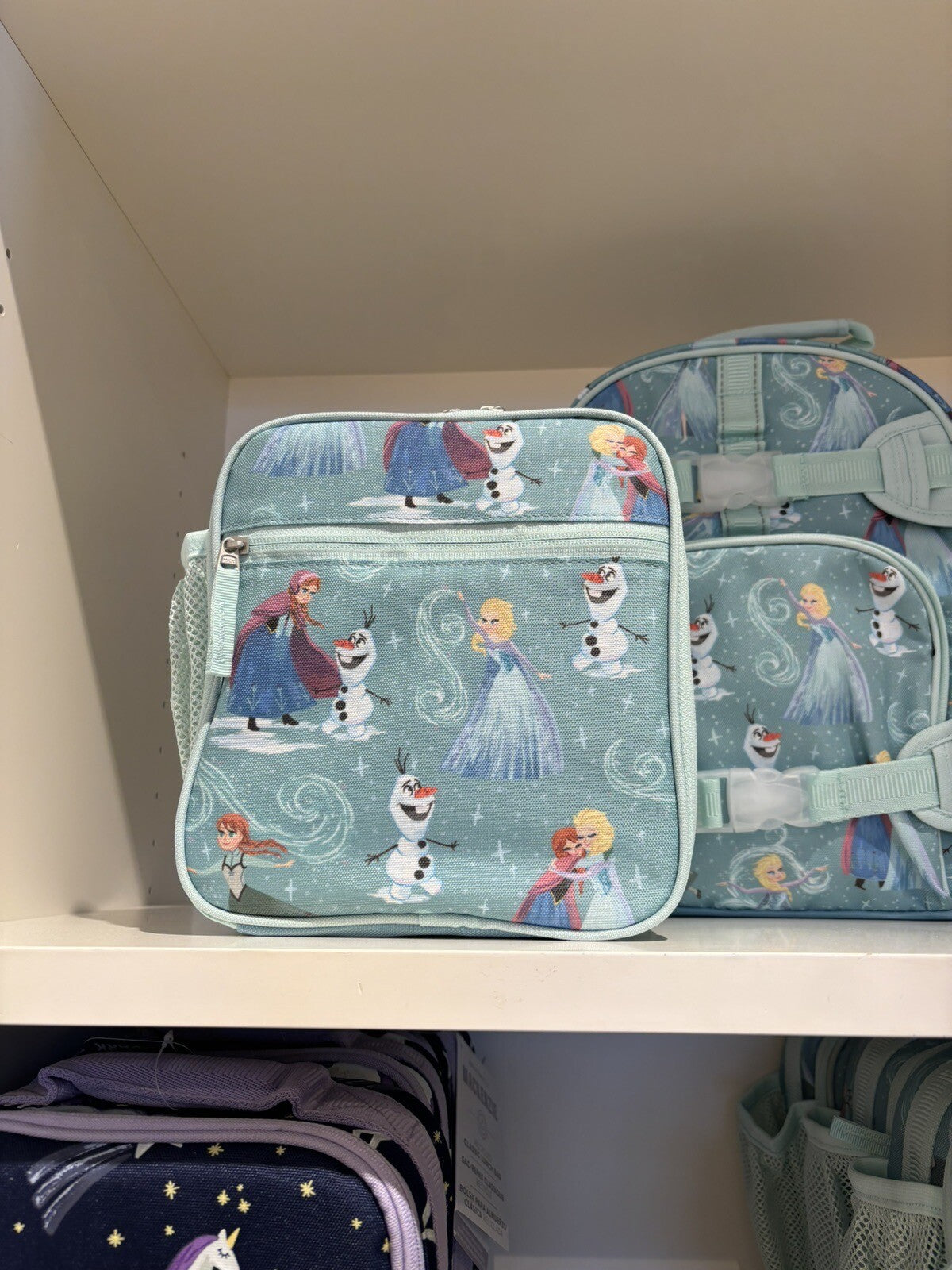 Disney School Pottery barn FROZEN Lunch box ELSA bag girl princess gift kids ,