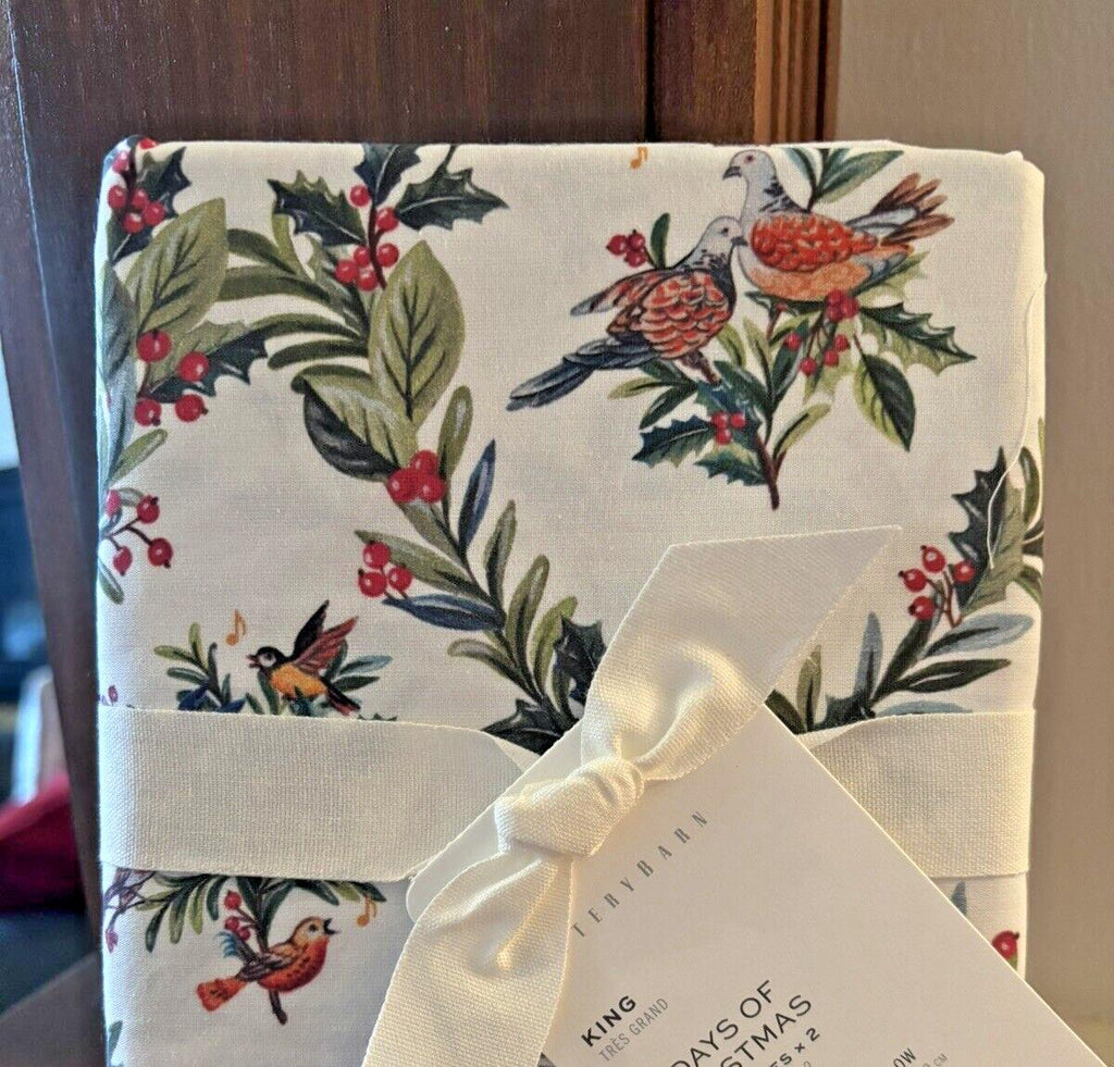pottery barn Holiday Christmas Nutcracker KING Pillow Sham Birthday Disney gift