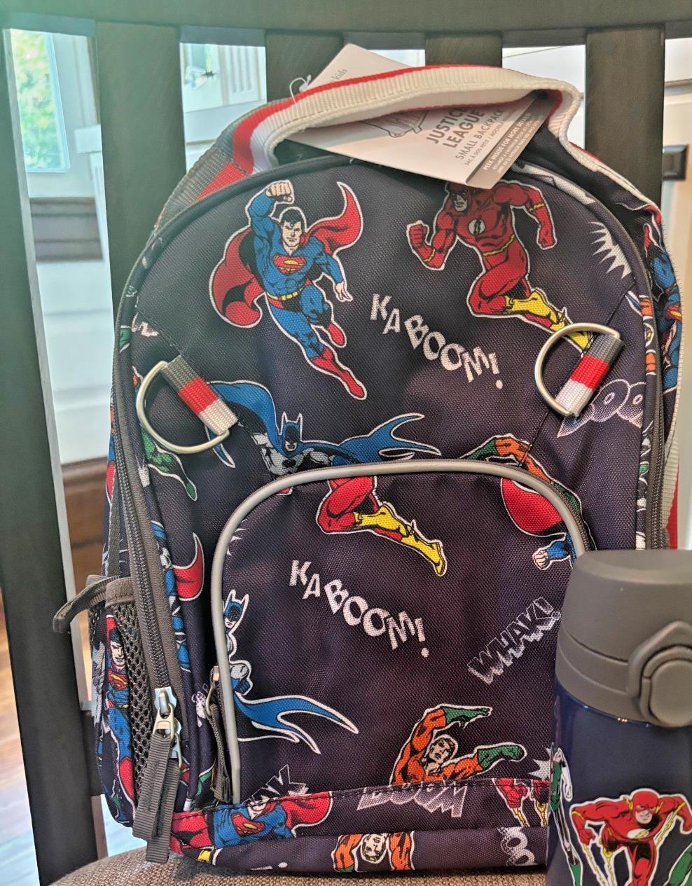 Pottery Barn School Snoopy Star War BACKPACK LUNCH travel Bag Mandalorian boy .