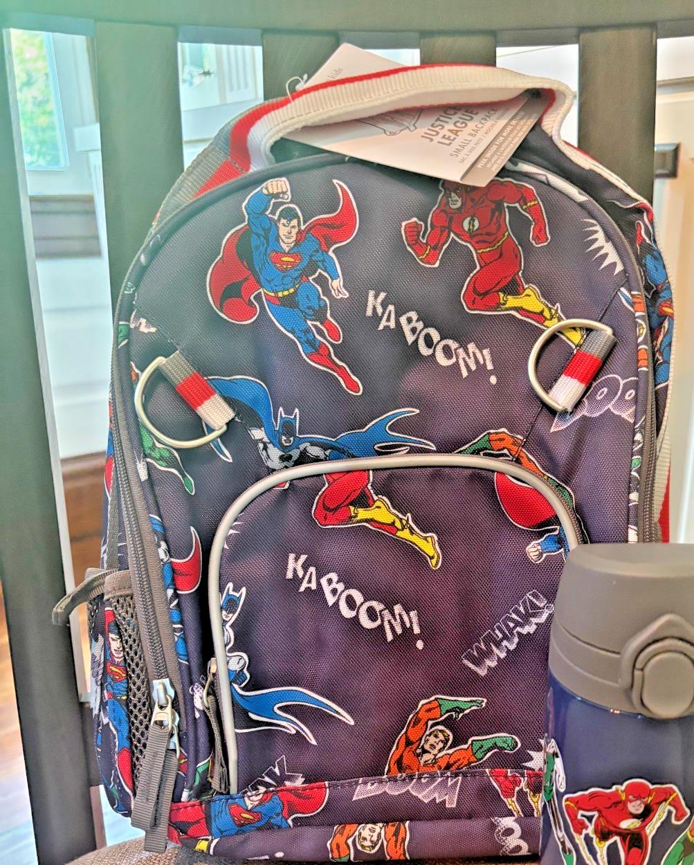 Pottery Barn School Snoopy Star War BACKPACK LUNCH travel Bag Mandalorian boy .