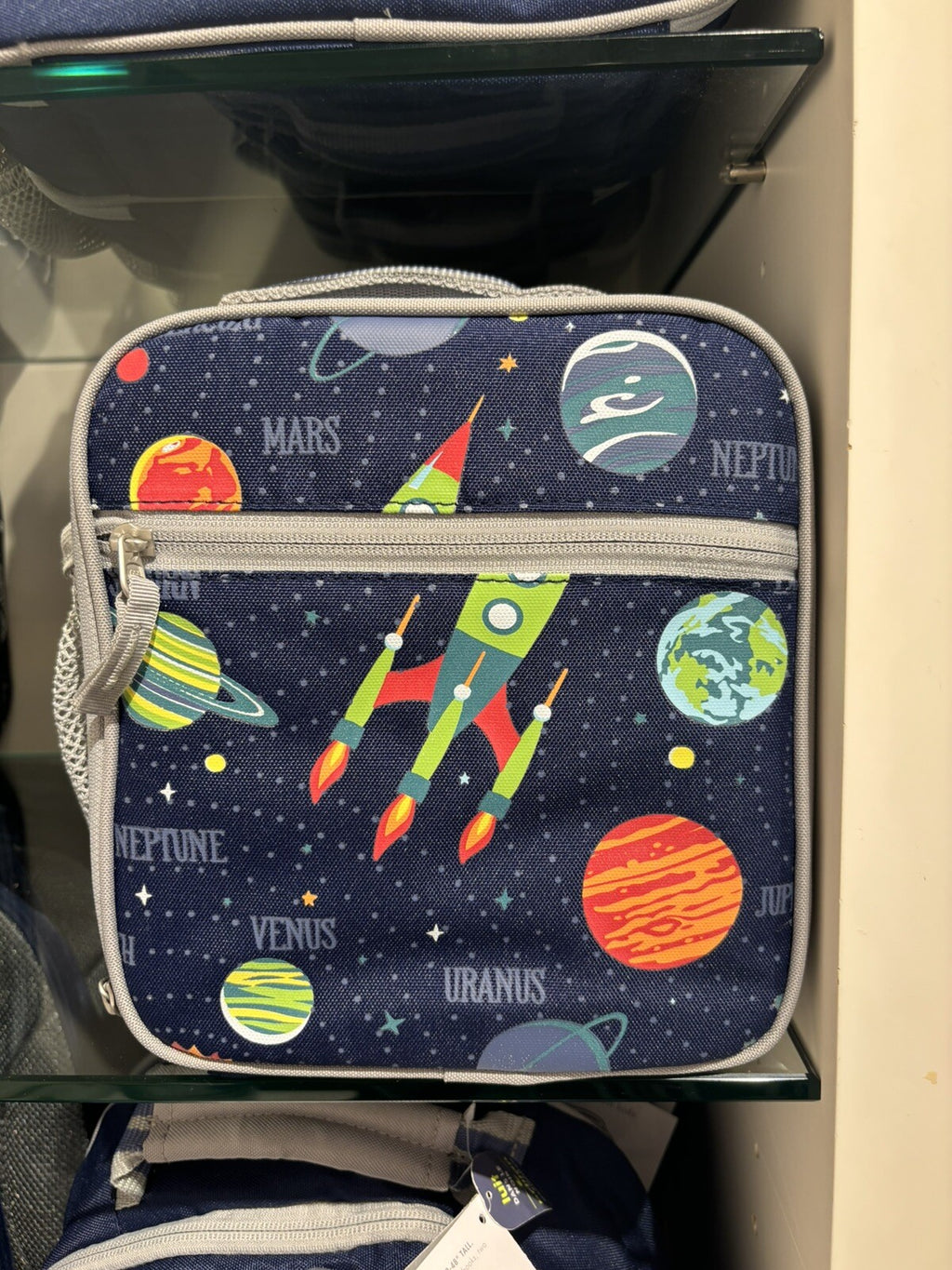 Pottery Barn school Disney Solar System Backpack+ LUNCH BOX+Water bottle space .