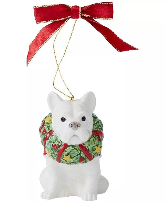 Spode Holiday Ornament Days Christmas party Gift Dog pet kid birthday $89 box [