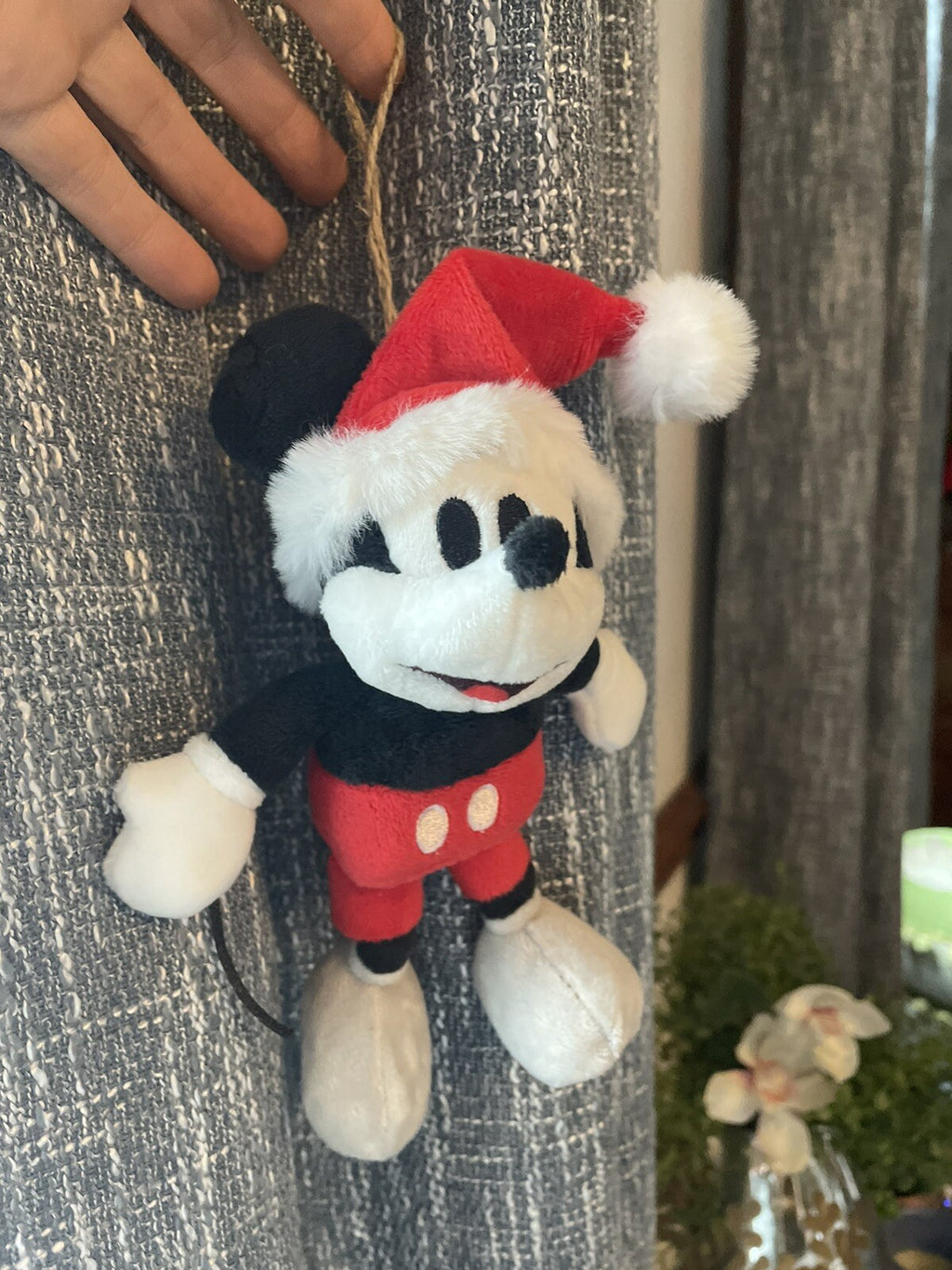 Pottery Barn kids Christmas Disney Mickey Mouse Holiday Ornament gift toy pre m