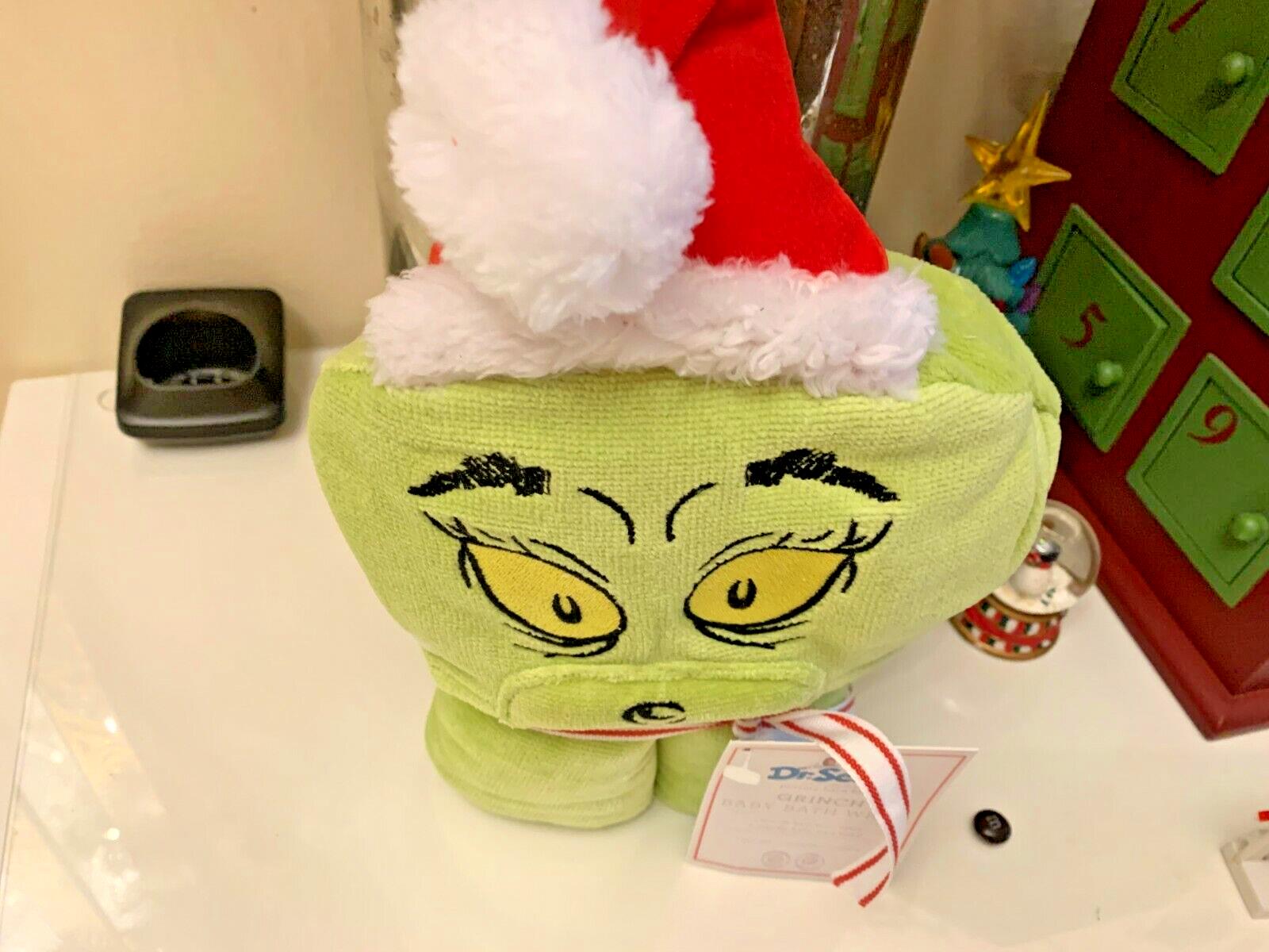 Pottery Barn GRINCH Christmas Disney bath Towel holiday gift Seuss school kid