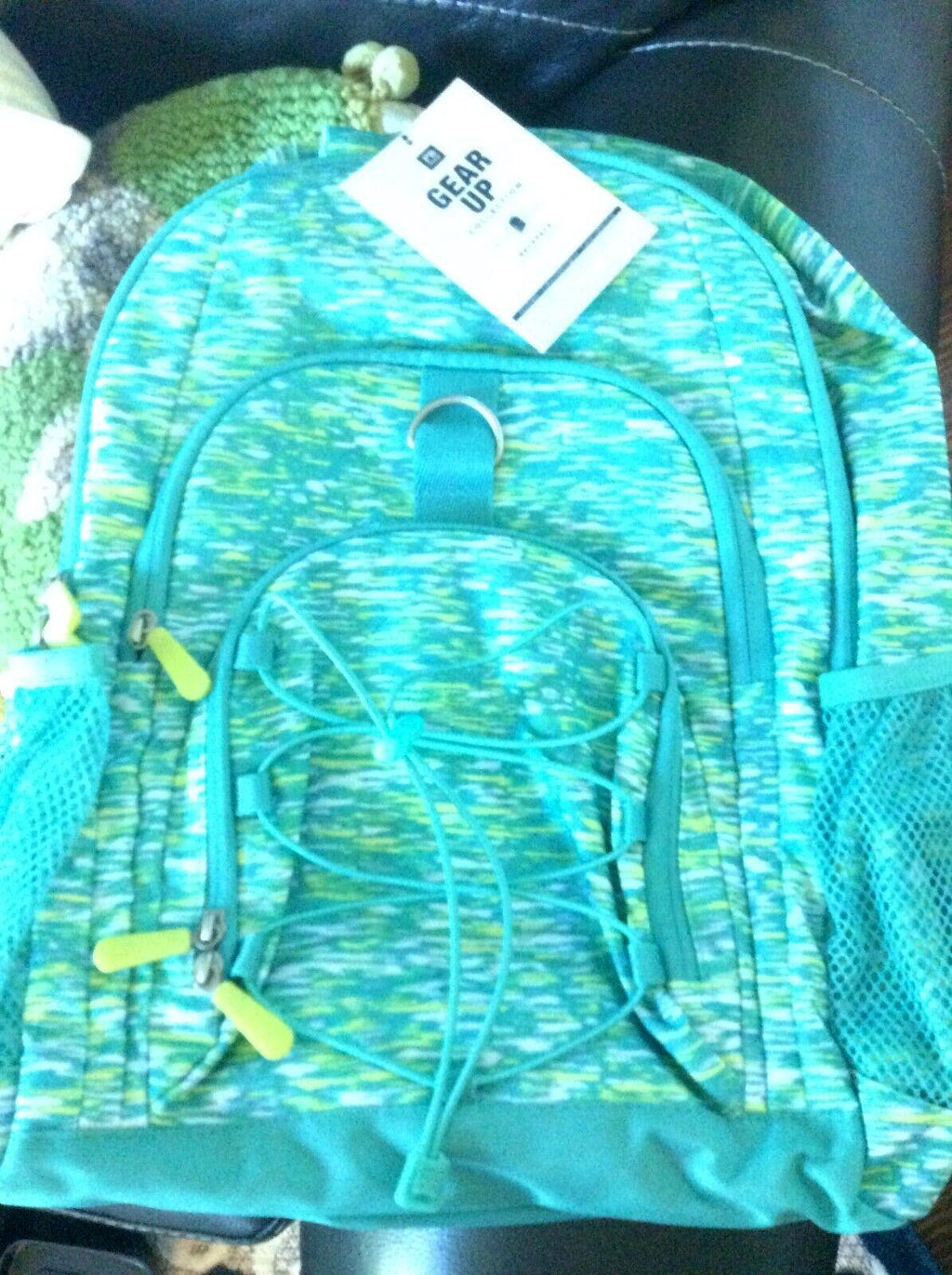 Pottery barn School Disney Large Backpack rainbow travel Bag Girl sport .