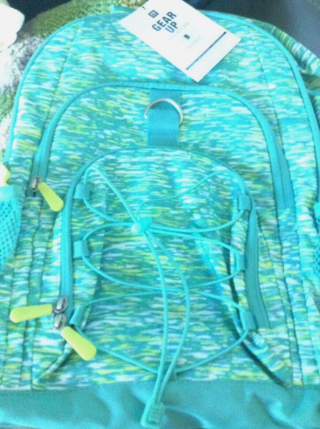 Pottery barn School Disney Large Backpack rainbow travel Bag Girl sport .