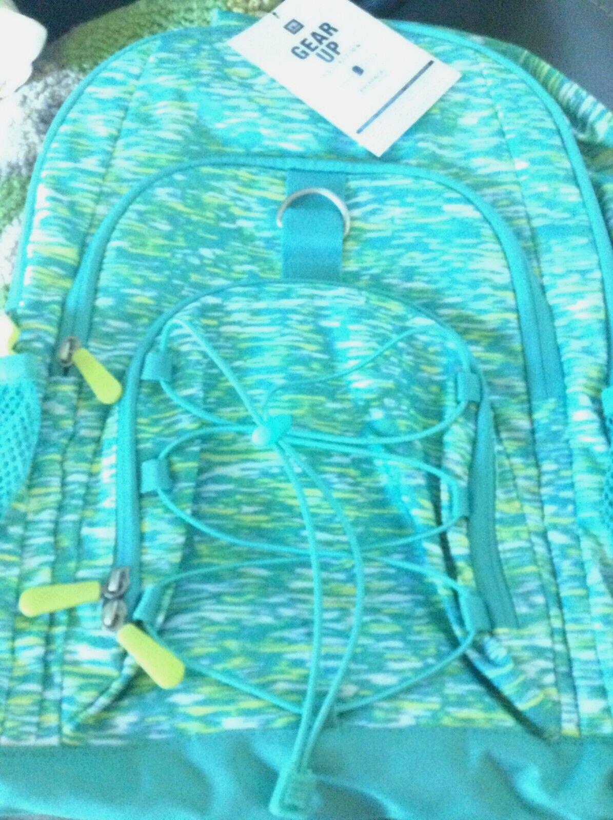 Pottery barn School Disney Large Backpack rainbow travel Bag Girl sport .