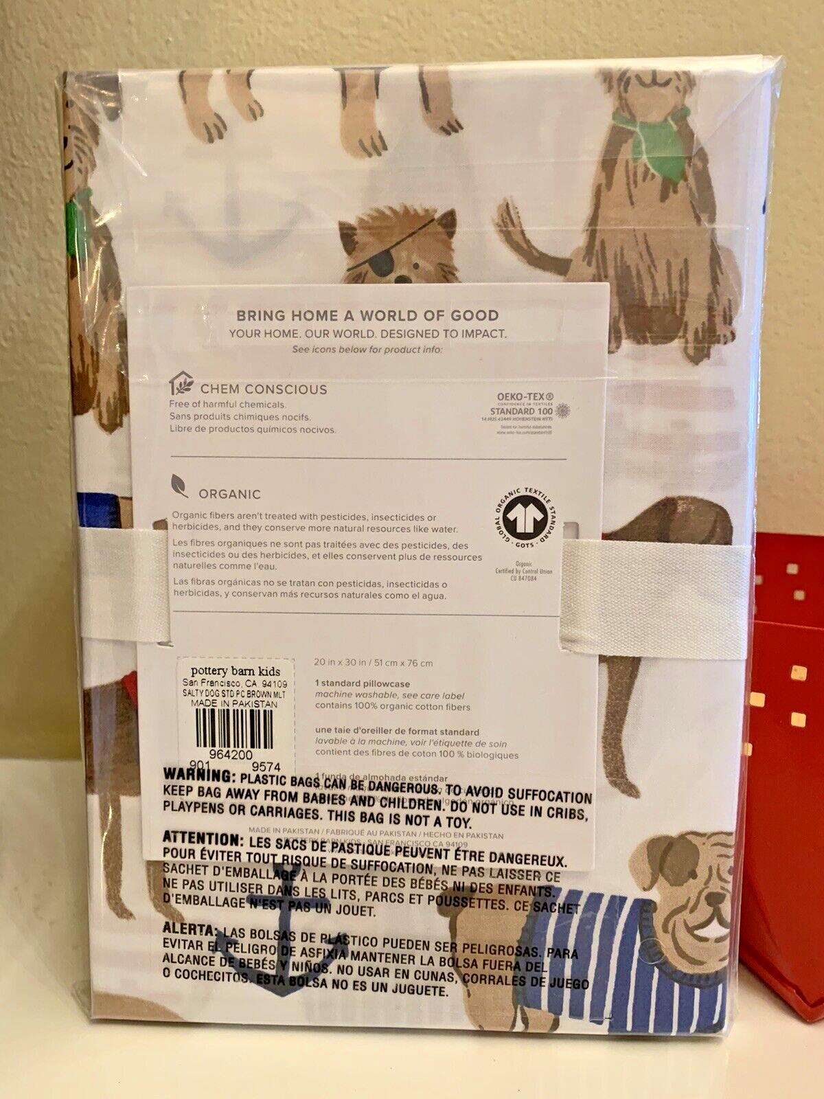 Pottery Barn Salty Dog costume Pirate Bones Halloween party Disney PILLOWCASE .