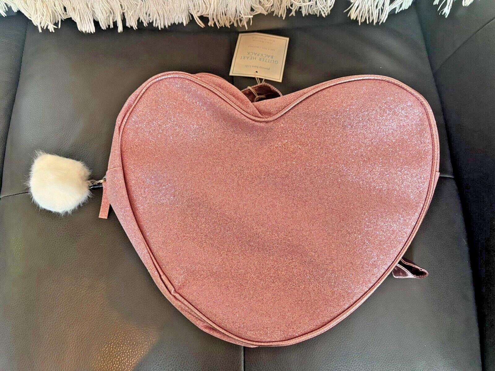 Disney School Pottery barn Pink Glitter Mini Pre K BACKPACK bag girl princess .