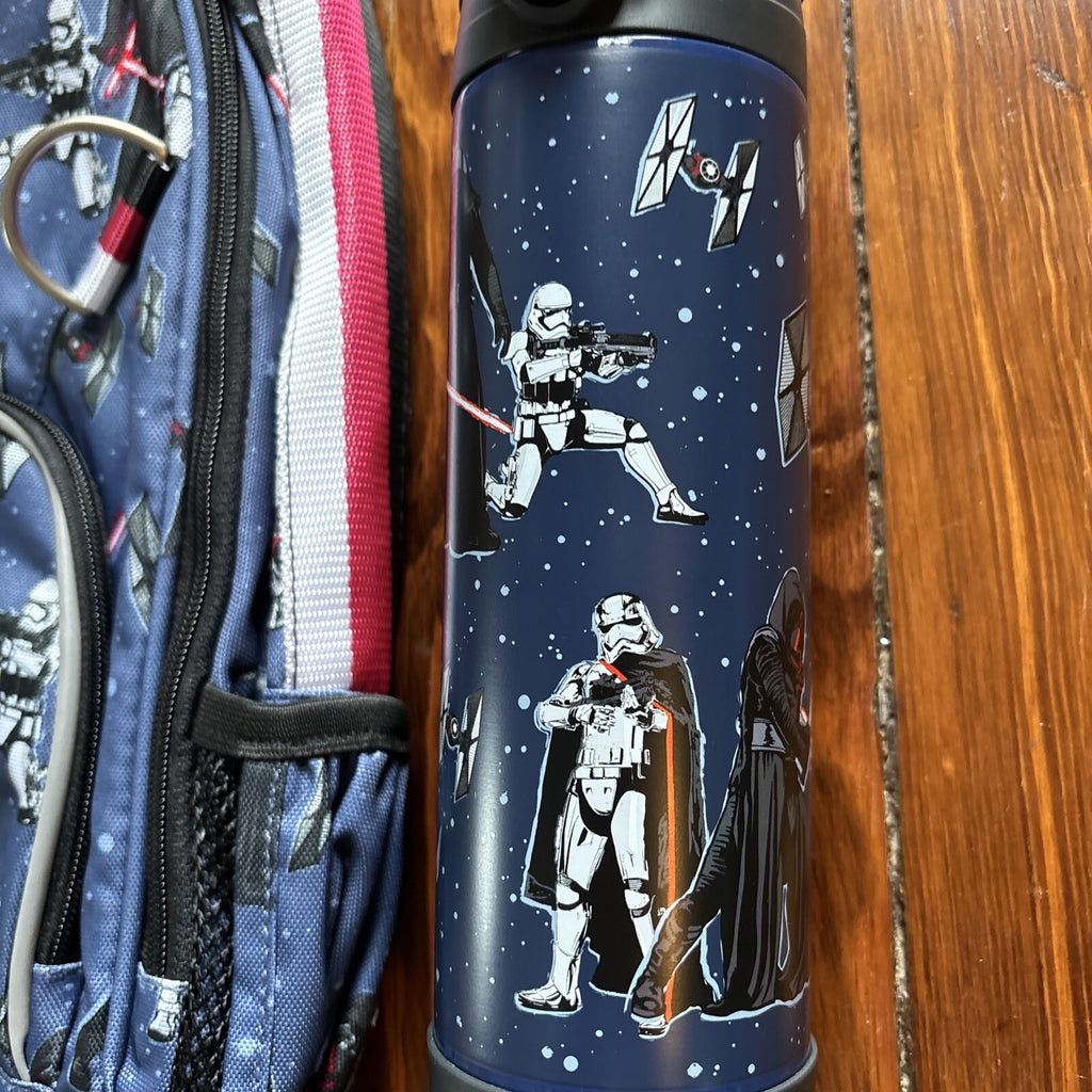 School Pottery Barn Kids STAR WARS BACKPACK Kylo Ren Travel Bag grogu .