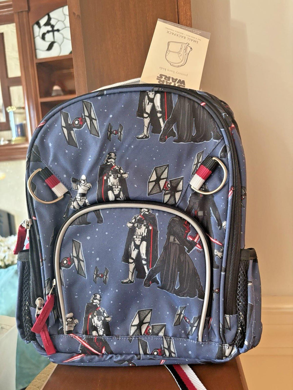 School Pottery Barn Kids STAR WARS BACKPACK Kylo Ren Travel Bag grogu .