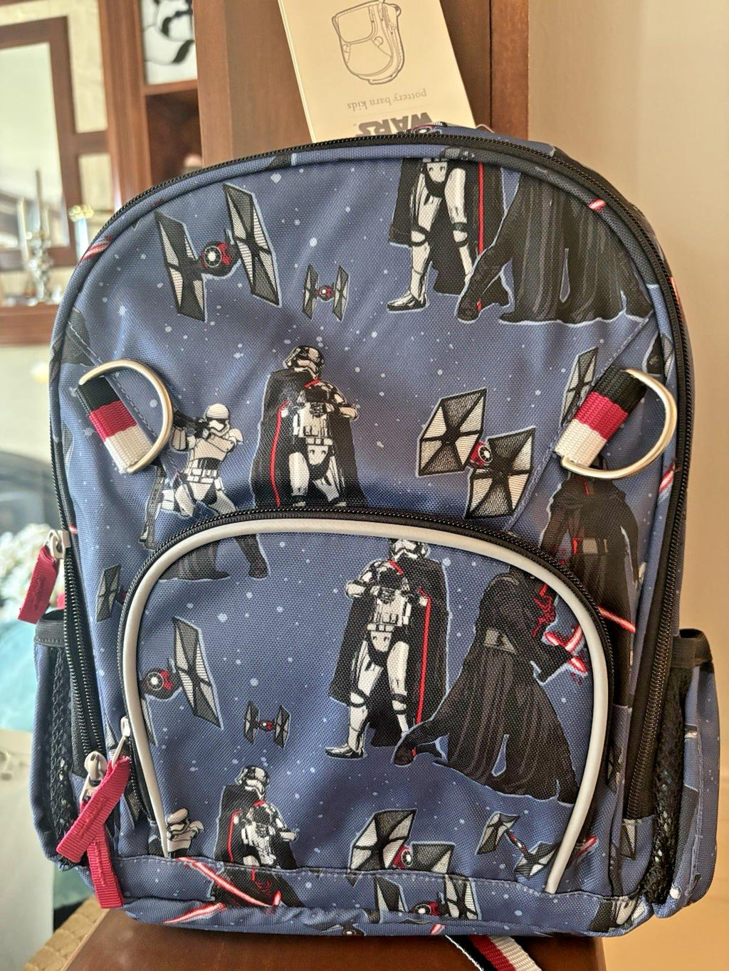 School Pottery Barn Kids STAR WARS BACKPACK Kylo Ren Travel Bag grogu .