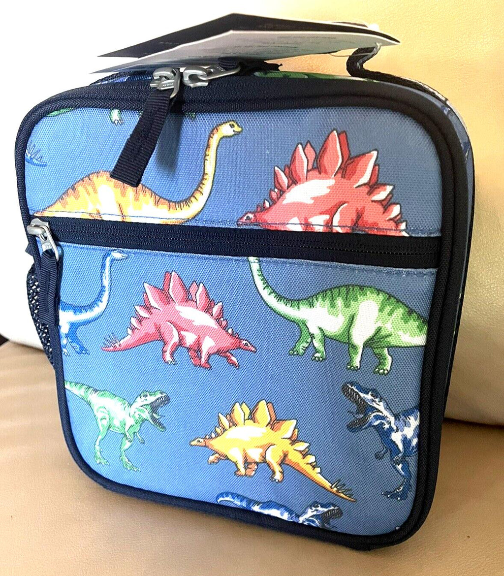 School Disney Pottery barn Lunch Box Bag Dinosaur Jurassic park boy travel ?? .
