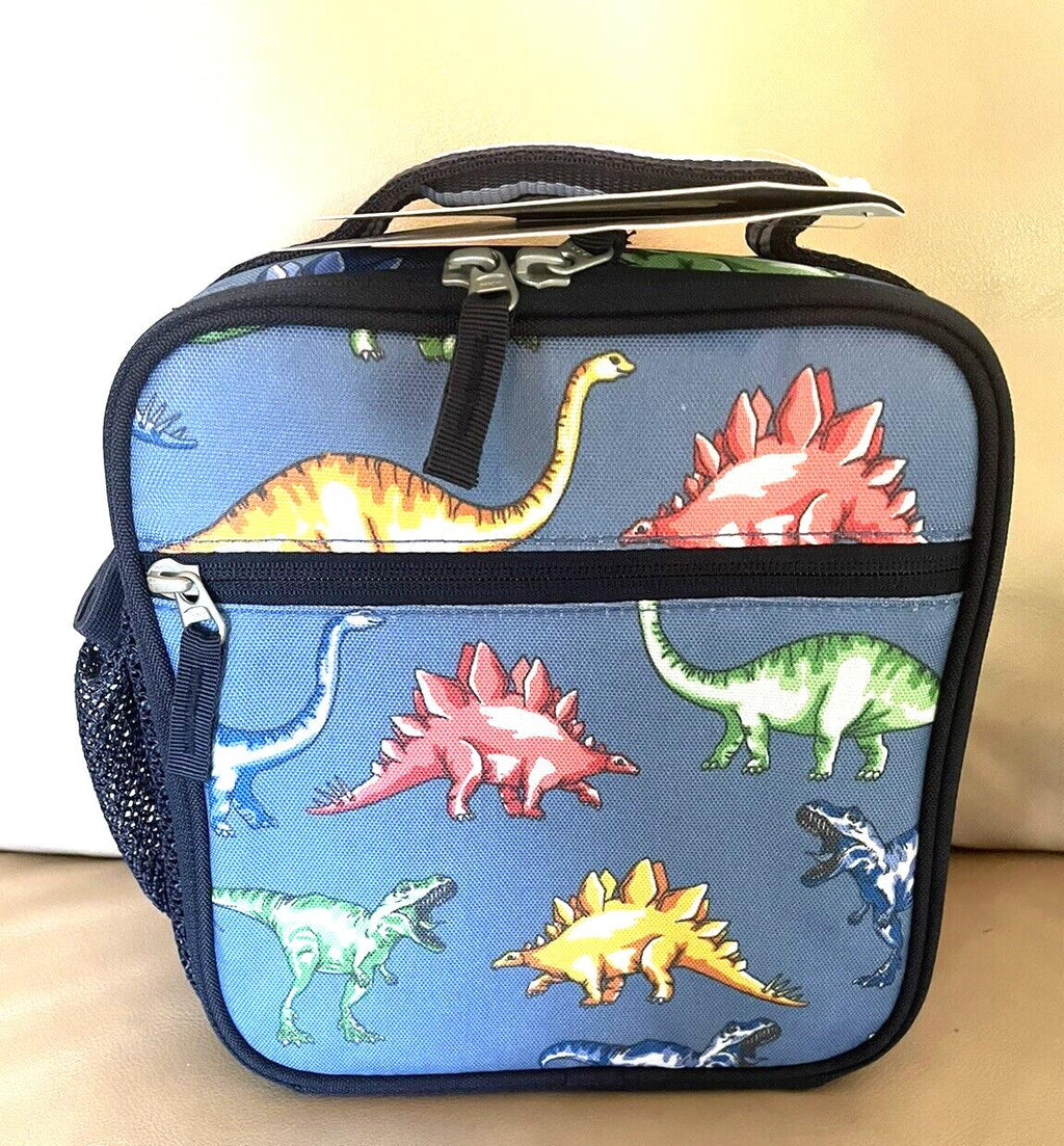 School Disney Pottery barn Lunch Box Bag Dinosaur Jurassic park boy travel ?? .