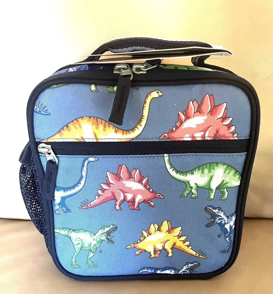 School Disney Pottery barn Lunch Box Bag Dinosaur Jurassic park boy travel ?? .