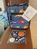 School Disney Pottery barn Lunch Box Bag Dinosaur space star gift boy travel ??e
