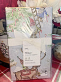Pottery Barn holiday nutcracker Festive Pillowcase KING Christmas party SET 2.