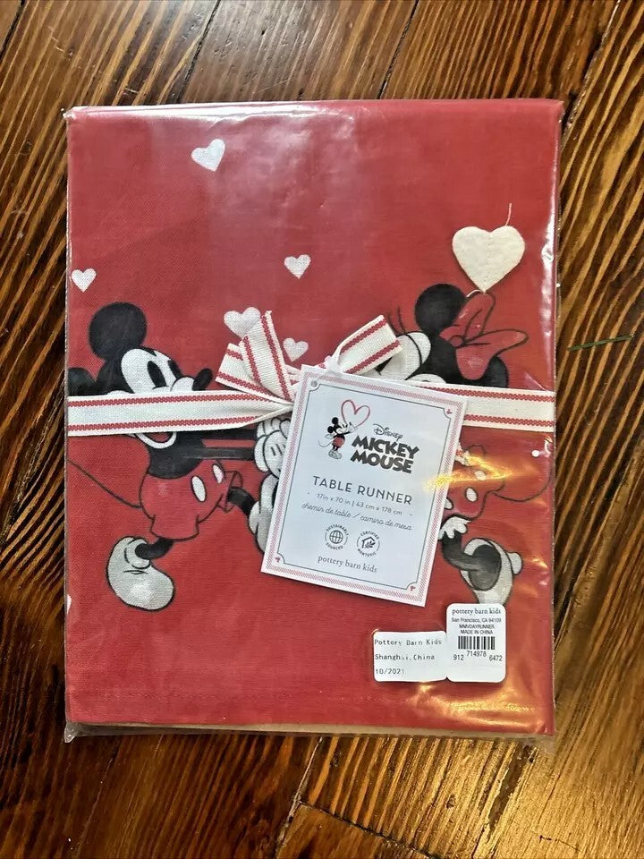 Pottery barn Holiday Mickey Mouse Birthday Disney party Christmas gift SET 2 [