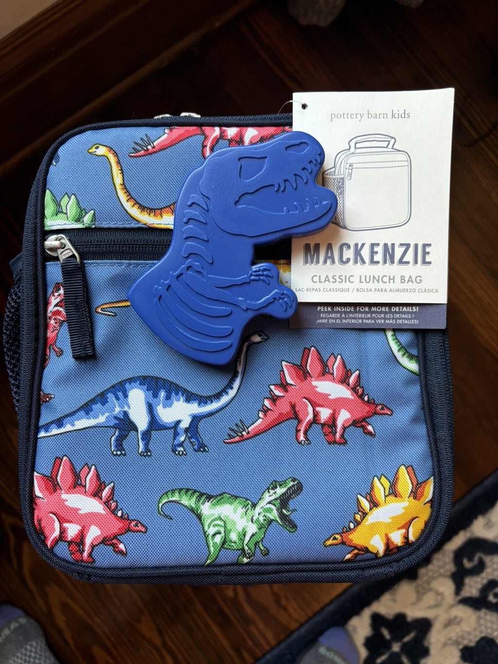 School Disney Pottery barn Lunch Box Bag Dinosaur space star gift boy travel ??e