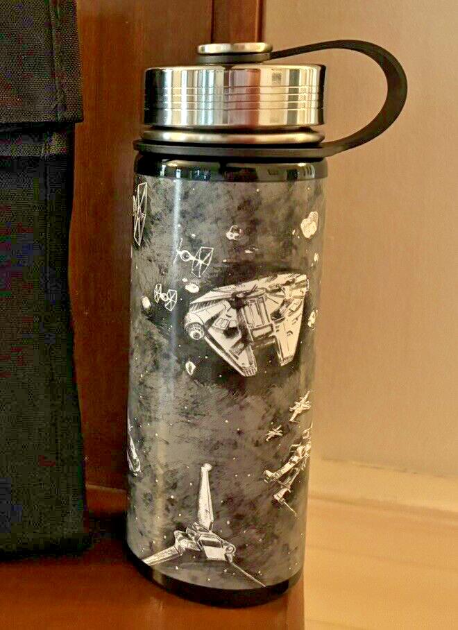 Pottery barn school disney STAR WARS Travel Water Solo Grogu Bag Mandalorian ??=