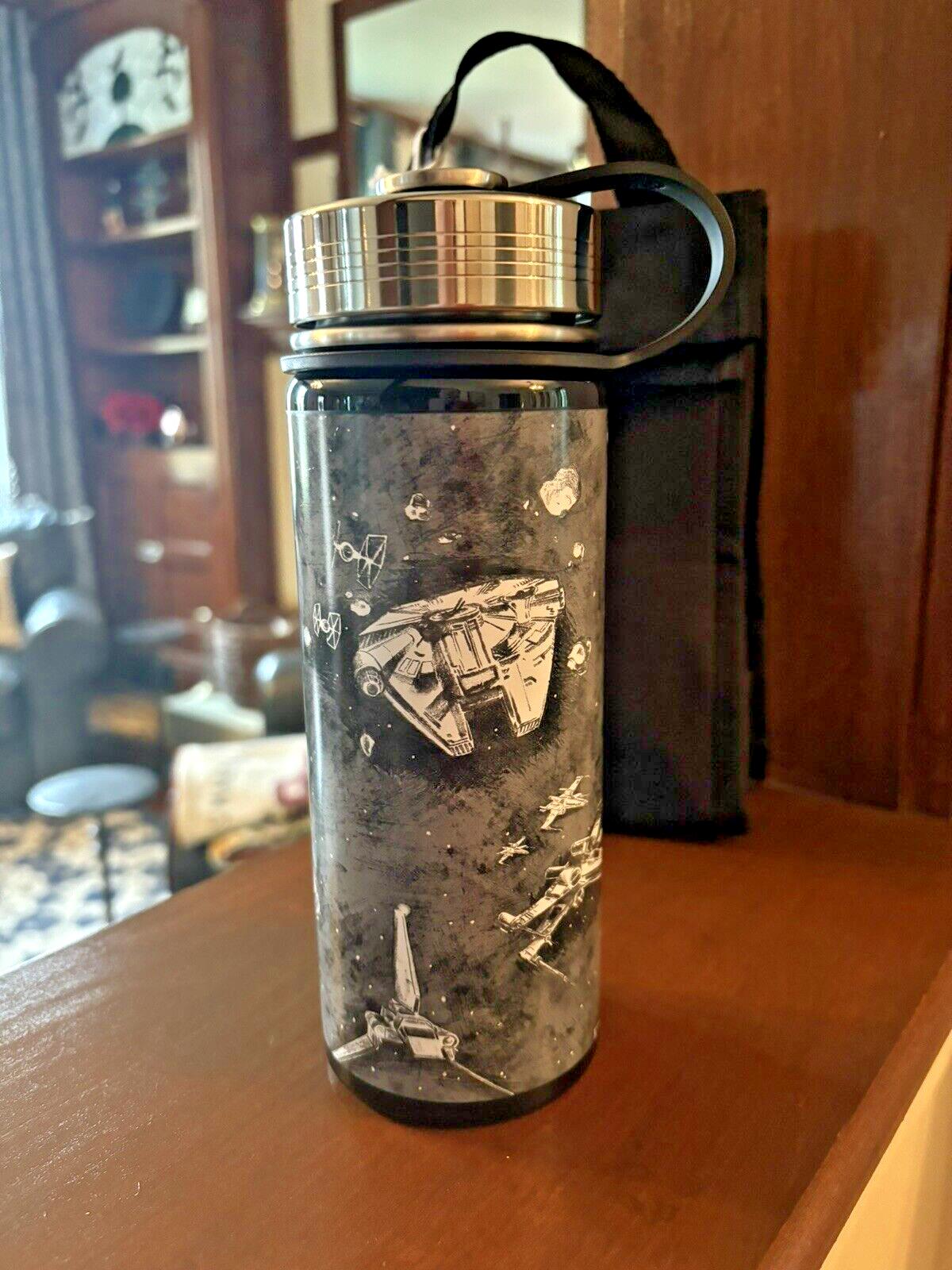 Pottery barn school disney STAR WARS Travel Water Solo Grogu Bag Mandalorian ??=