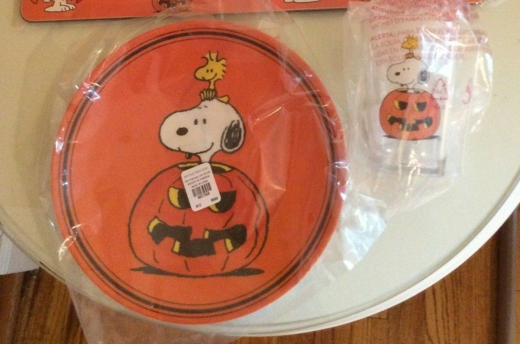 Disney Snoopy Pottery Barn Peanuts Halloween holiday gift party school kid SET [