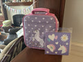 Pottery Barn School Disney Princess Unicorn Girl LUNCH BOX  bag gift pre k ?? =