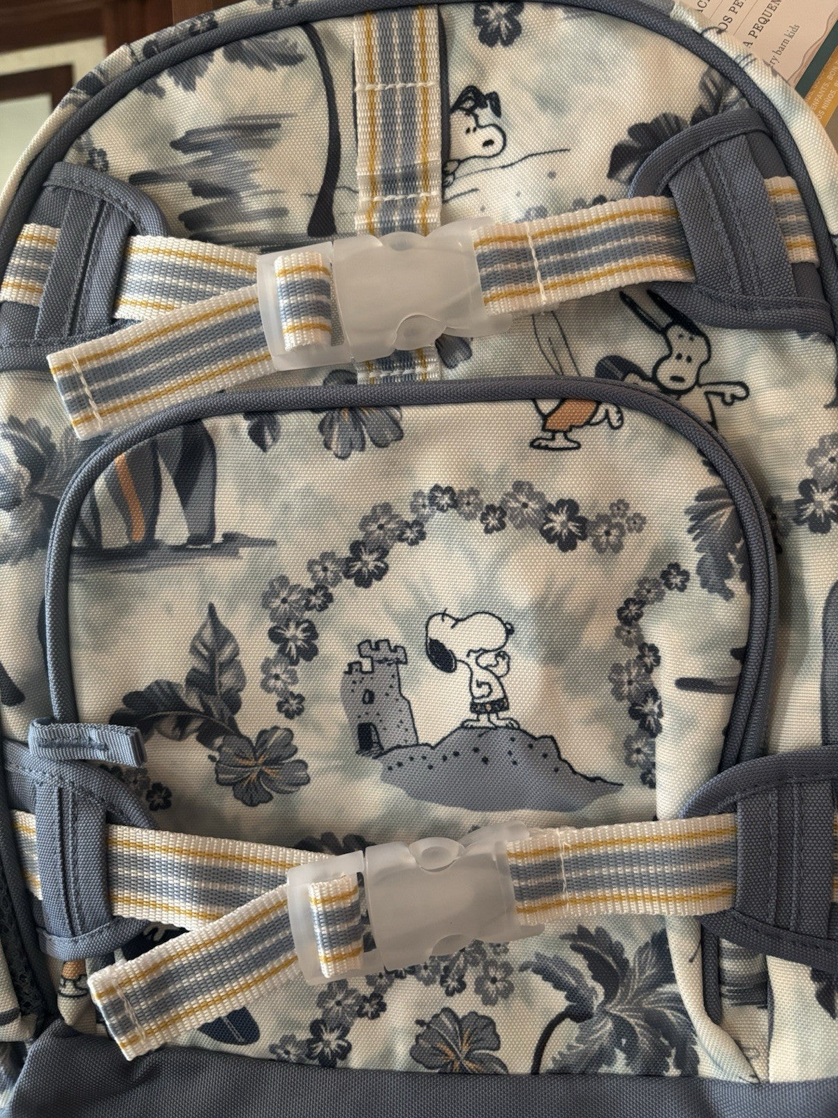 Pottery Barn school SNOOPY Disney Backpack Peanuts beach Travel bag pre k kids n