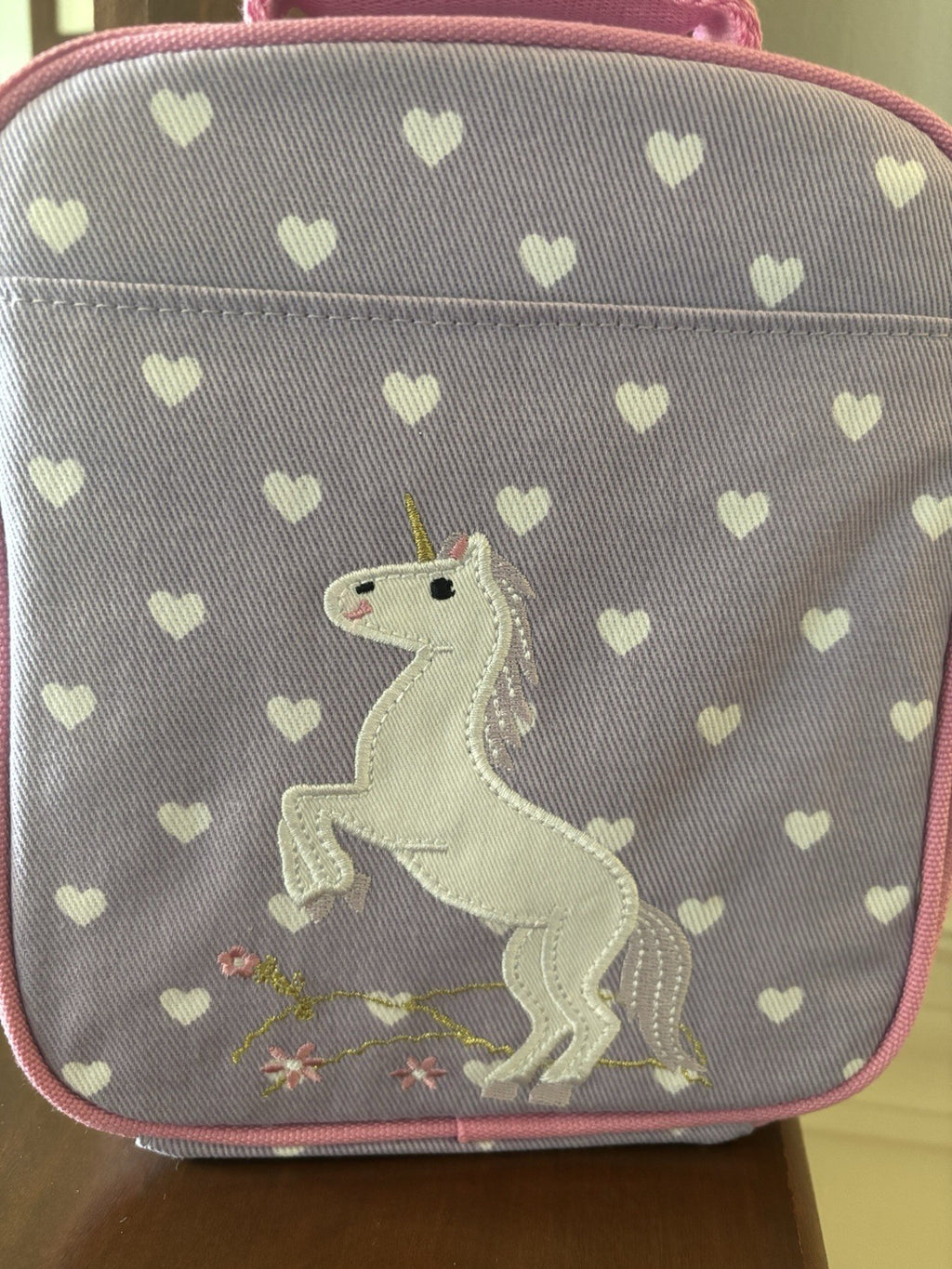 Pottery Barn School Disney Princess Unicorn Girl LUNCH BOX  bag gift pre k ?? =