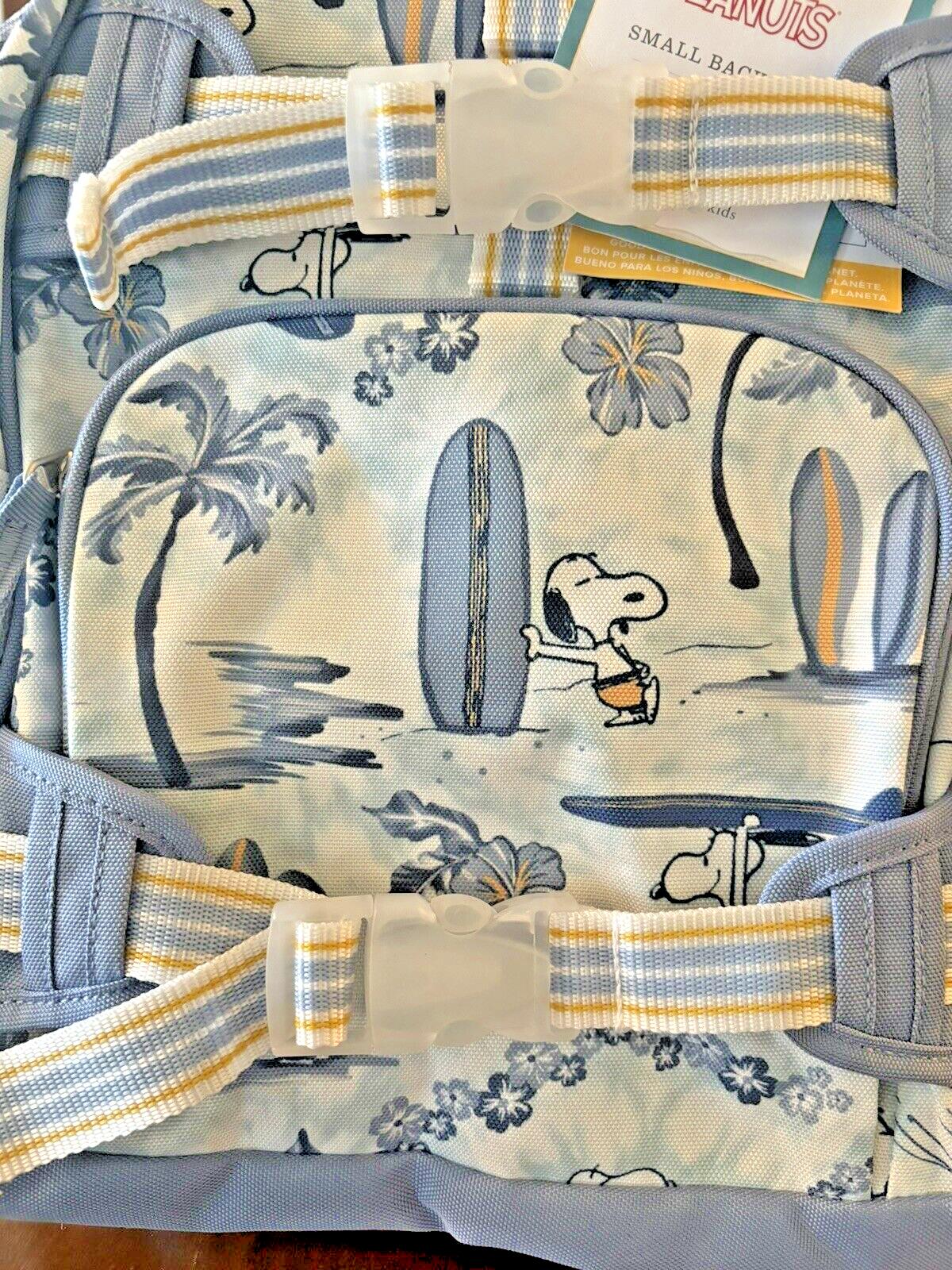Pottery Barn school SNOOPY Disney Backpack Peanuts beach Travel bag pre k kids n