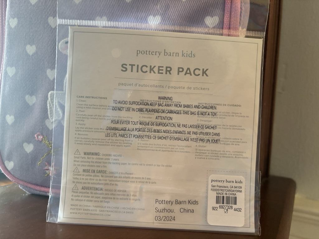 Pottery Barn School Disney Princess Unicorn Girl LUNCH BOX  bag gift pre k ?? =