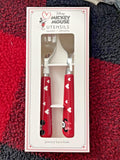 Pottery Barn Mickey Mouse holiday Christmas Disney Utensil gift party school ??1