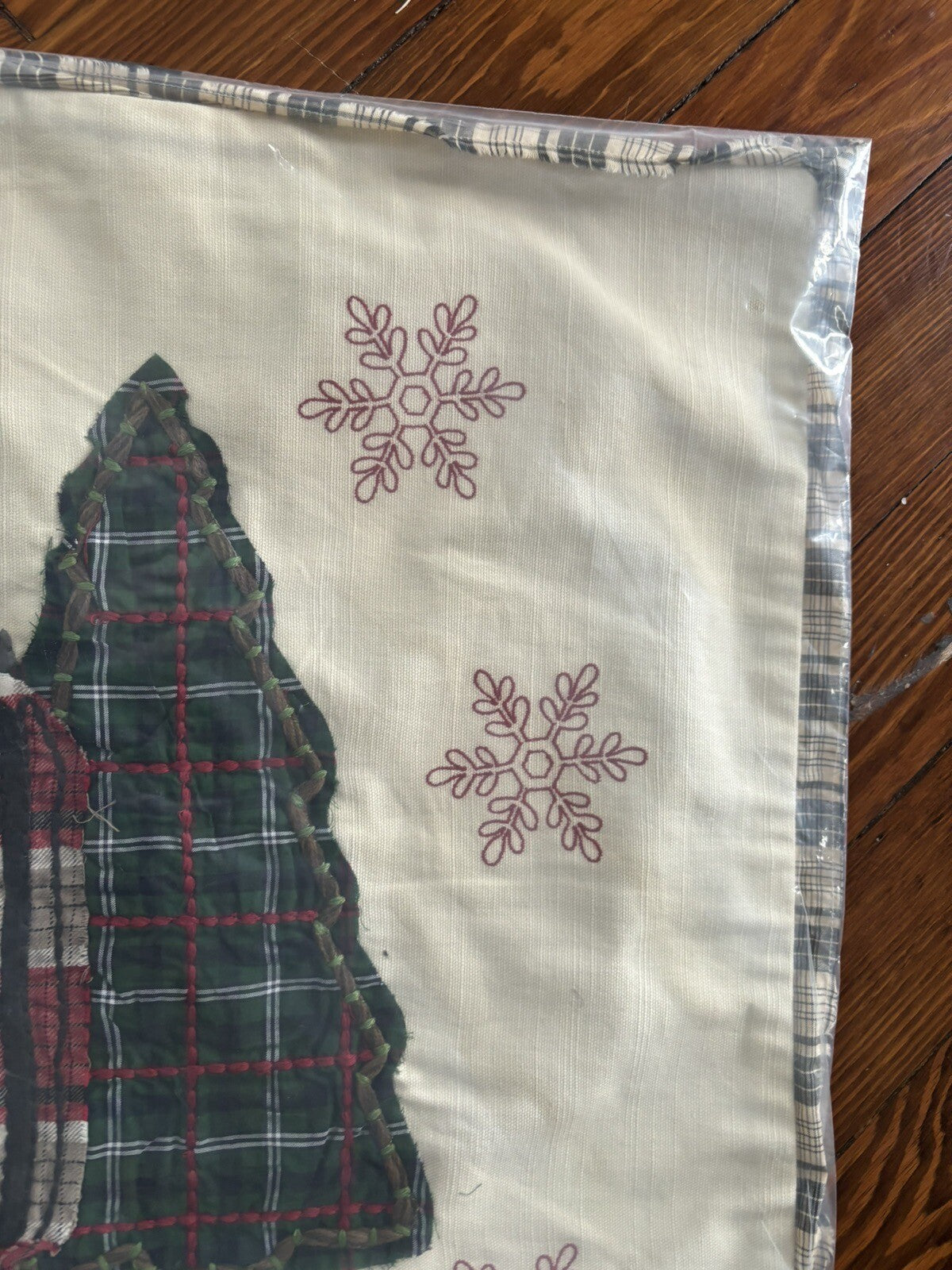 Pottery Barn Disney Holiday Plaid Pillow Sham Car party gift $119 Christmas -