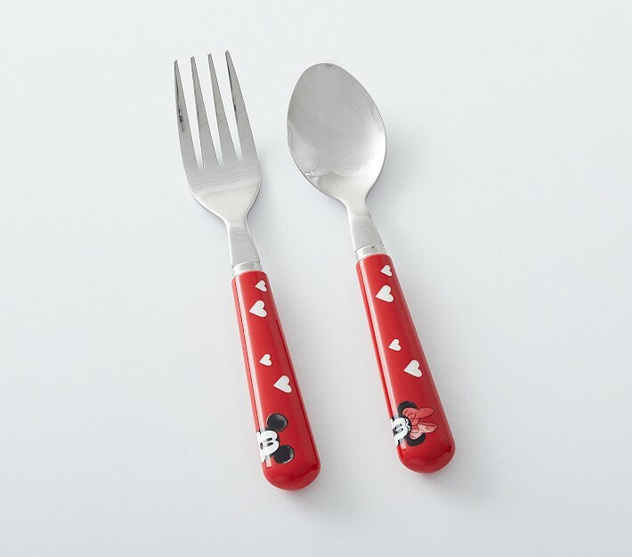 Pottery Barn Mickey Mouse holiday Christmas Disney Utensil gift party school ??1