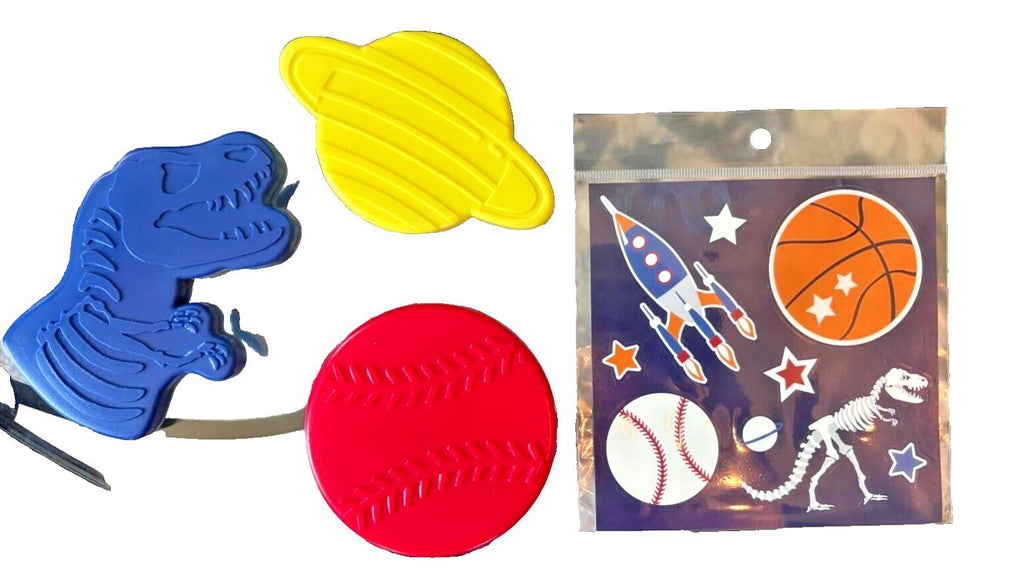 Pottery Barn Kids school Disney Space Baseball Dinosaur star Jurassic pre k ??
