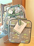 Pottery Barn school STAR WARS Disney BACKPACK +LUNCH Mandalorian Travel Bag ?? .