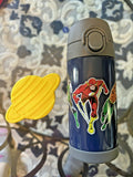 Pottery barn school marvel Flash Batman justice league WATER Travel boy pre k .