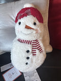 Pottery Barn Snowman Christmas pillow Seuss Holiday Gift party Disney girl Kid -