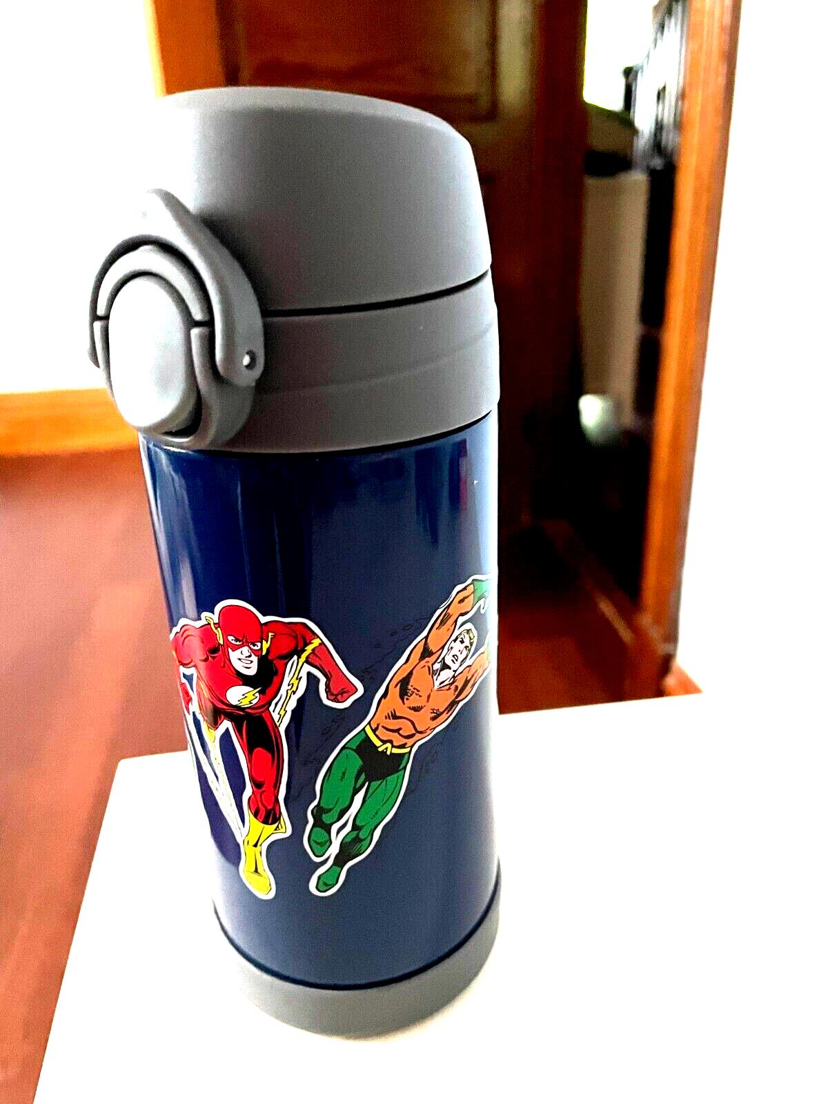 Pottery barn school marvel Flash Batman justice league WATER Travel boy pre k .