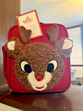 Pottery barn Christmas holiday RUDOLPH LUNCH BOX BAG space School gift Peanuts n