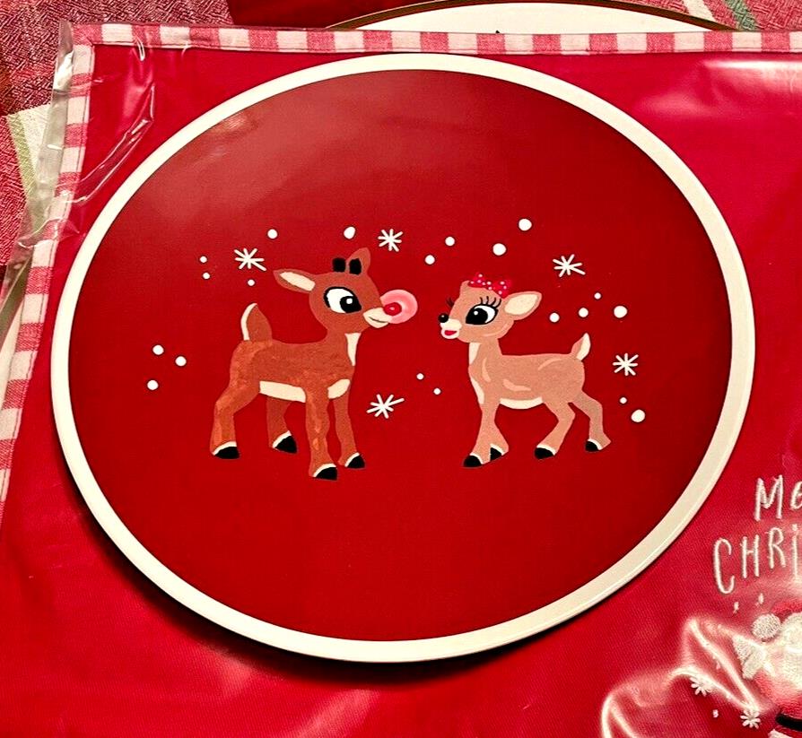 Pottery Barn holiday Christmas Rudolph Reindeer Disney Santa Bumble Party gift r