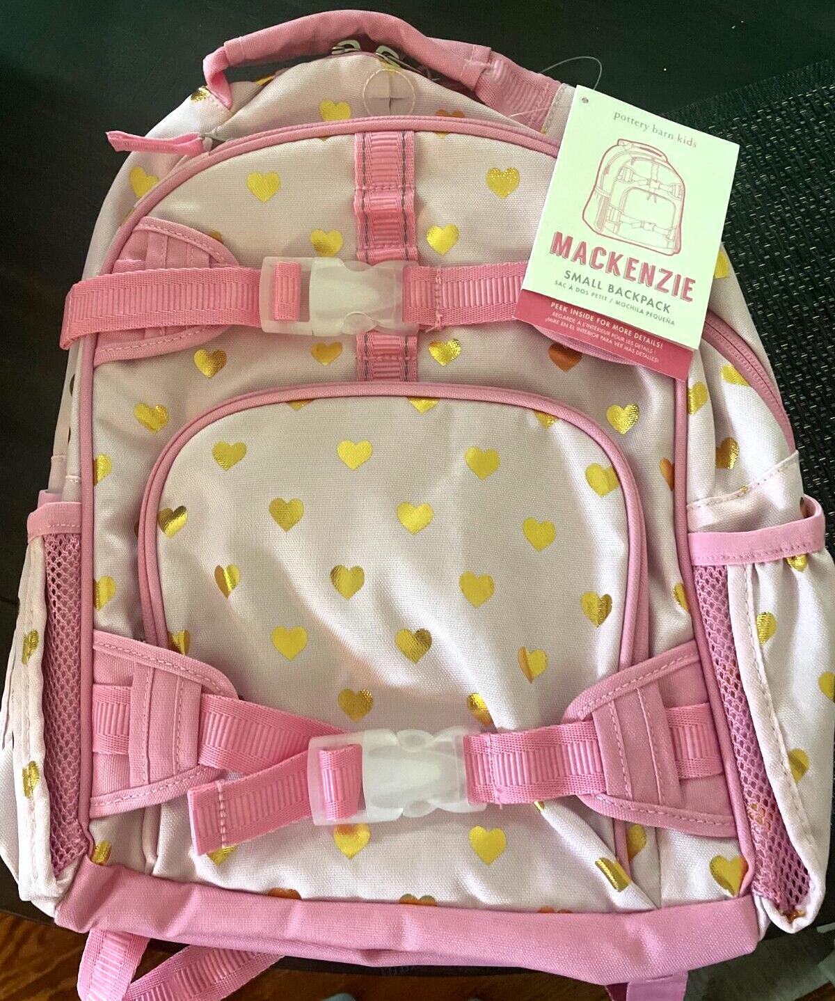 Pottery Barn school Disney Glitter BACKPACK +Lunch Heart Rainbow girl pink ?? 1