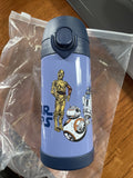 school Pottery barn Disney STAR WARS WATER BOTTLE Droid Jedi space mandalorian .