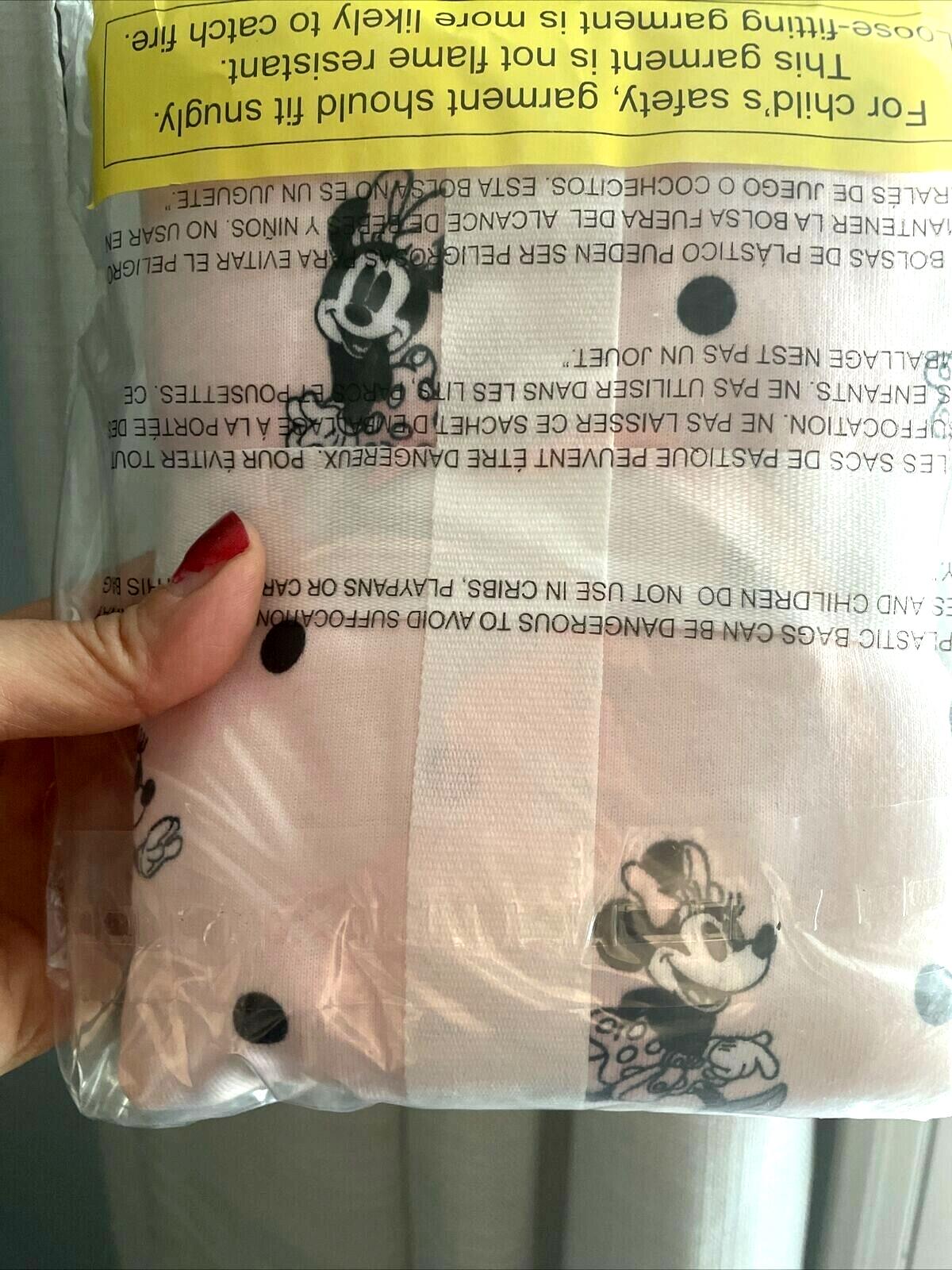 Disney Pottery Barn Mickey Mouse Pajama SET PJ holiday girl gift Minnie kid ?? -