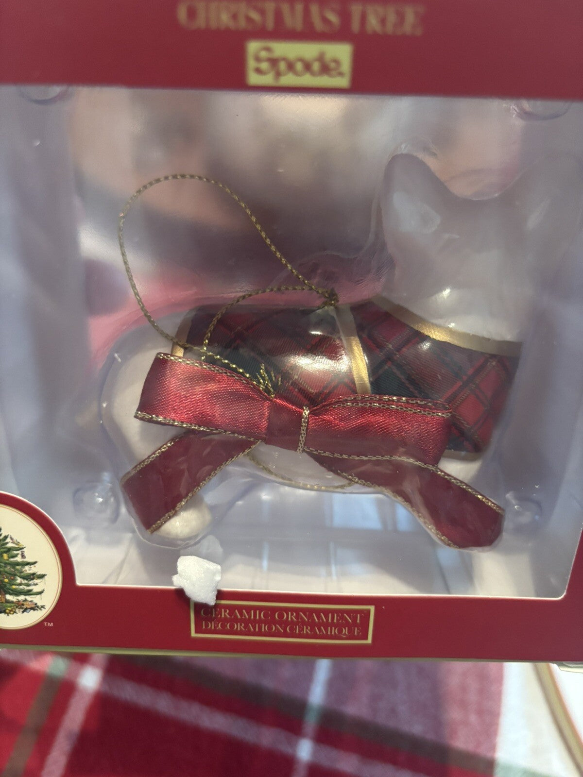 Spode Holiday Ornament Days Christmas party Gift Dog pet kid birthday $79 box m