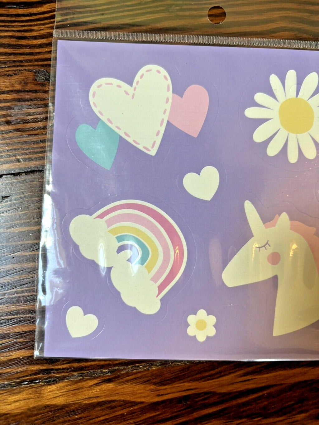 Pottery Barn School Disney Princess Unicorn Rainbow Girl Sticker Set + ICE ??  =